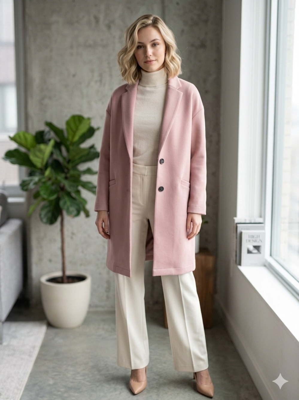 Topshop Dusty Rose Pink Jacket